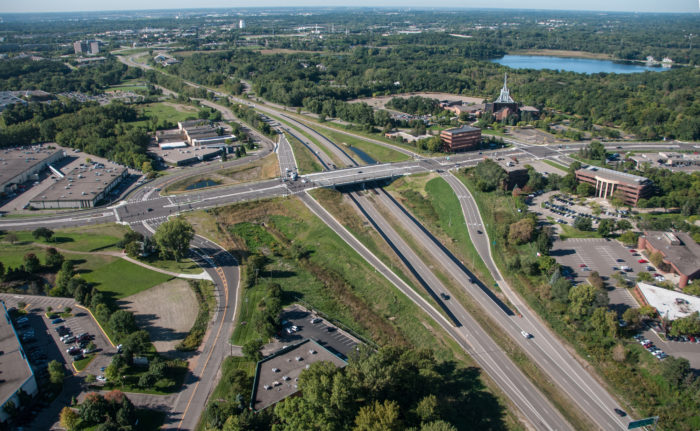 shady oak road th 62 interchange