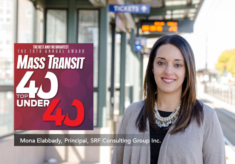 Mona Elabbady SRF Consulting Mass Transit 40 under 40