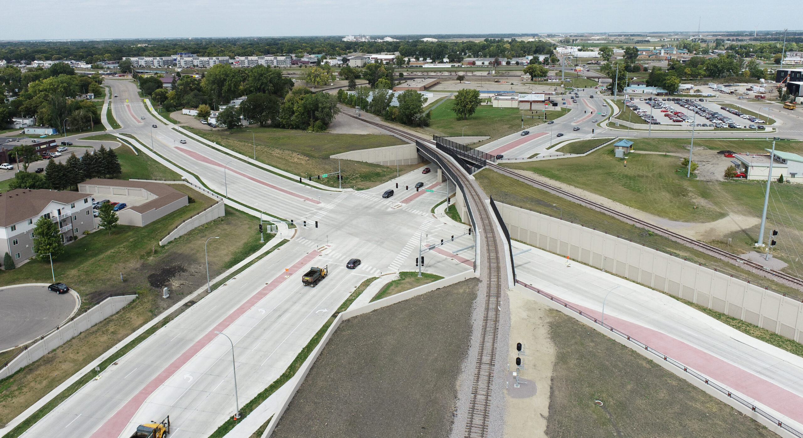 Southeast Main Avenue, 20th Street & 21st Street Railroad Grade Separation in Moorhead, MN