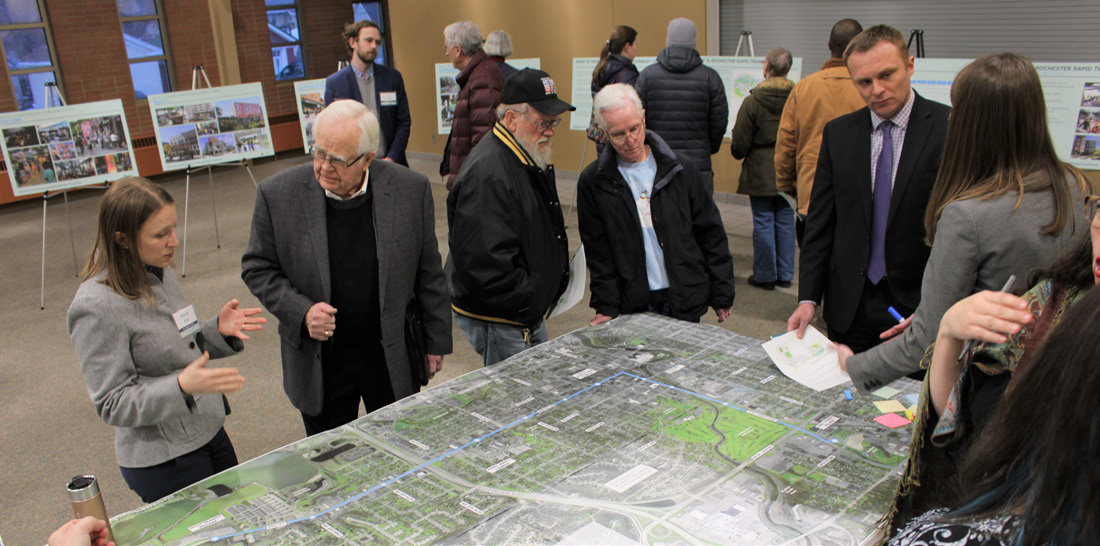 Open House People around study plan