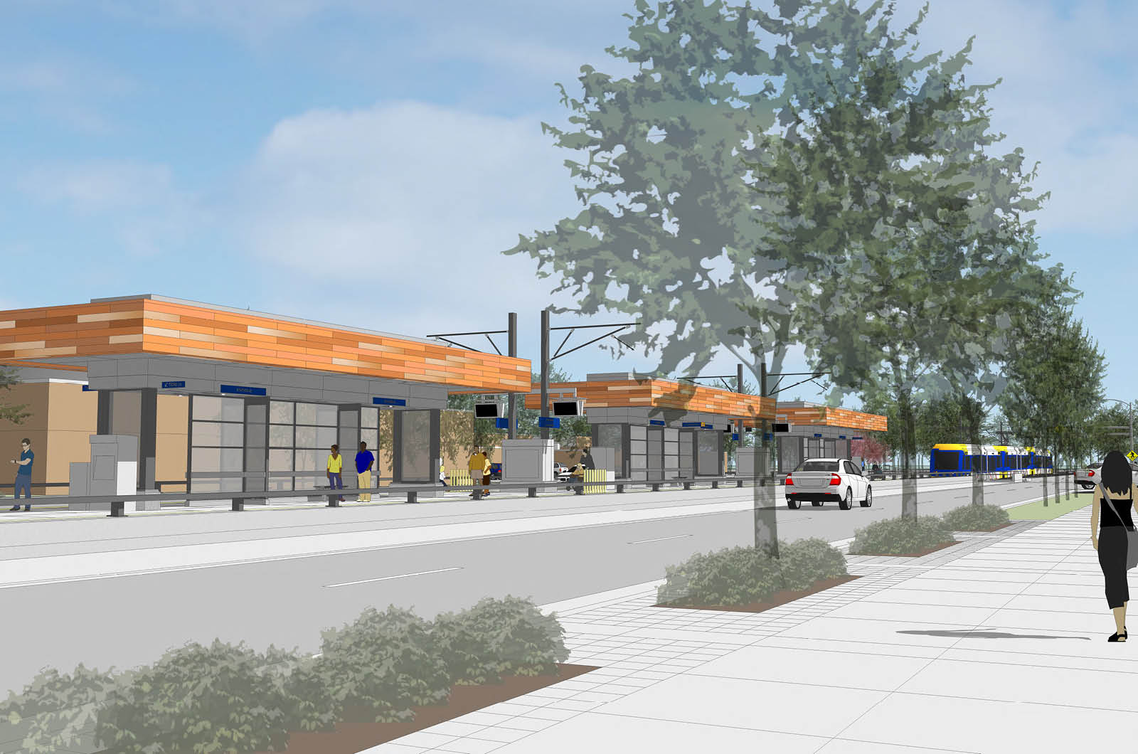 Metro Blue Line LRT Extension Design