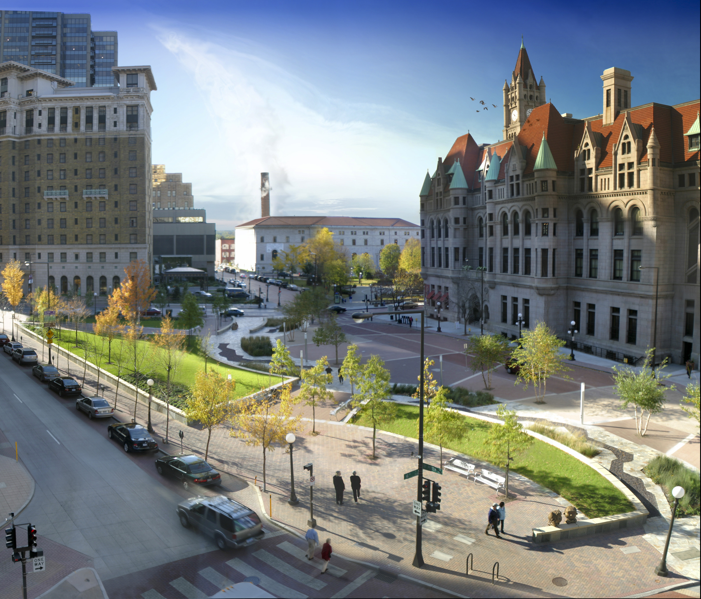 Landmark Plaza Redevelopment in Saint Paul, MN