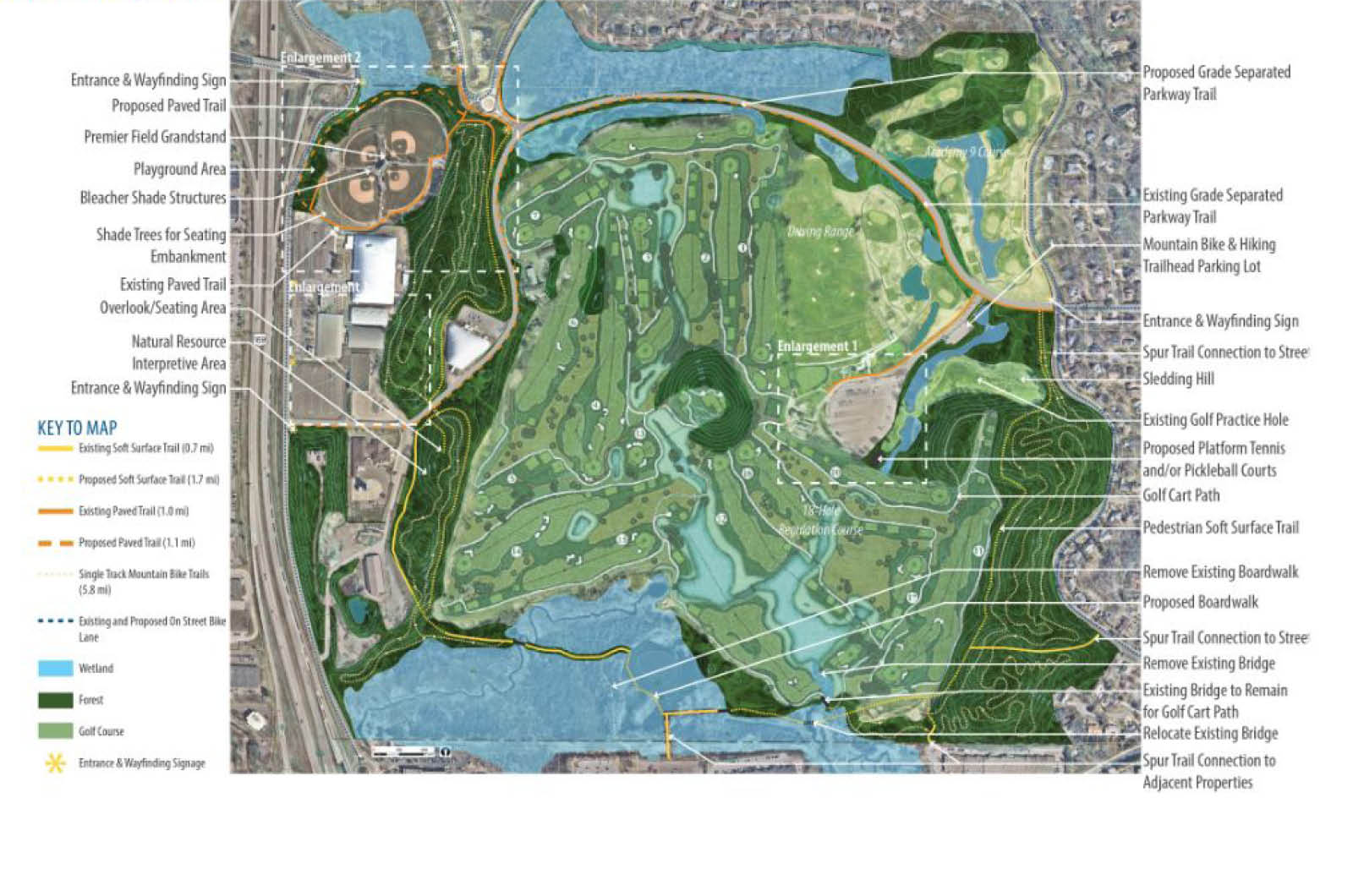 Braemar Park Master Plan - Edina, MN. SRF Consulting.