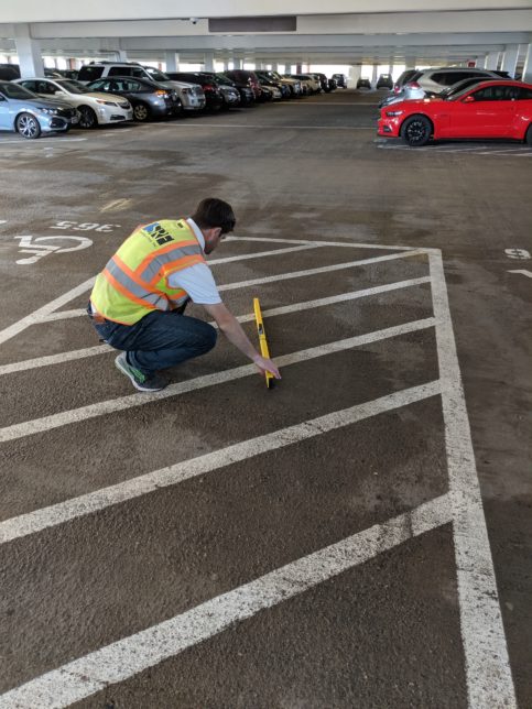 Measuring for ADA Compliance