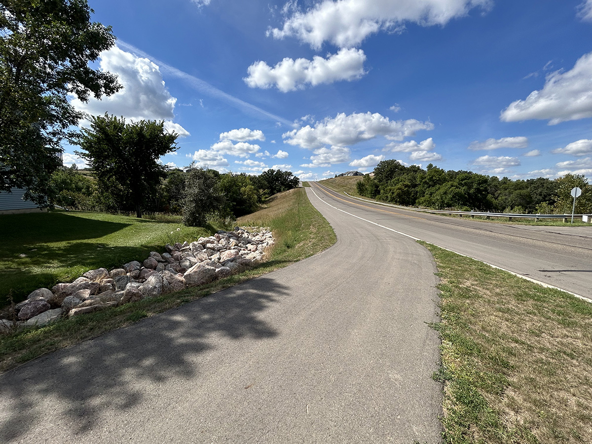 19th Street Trail Project in Mandan, ND