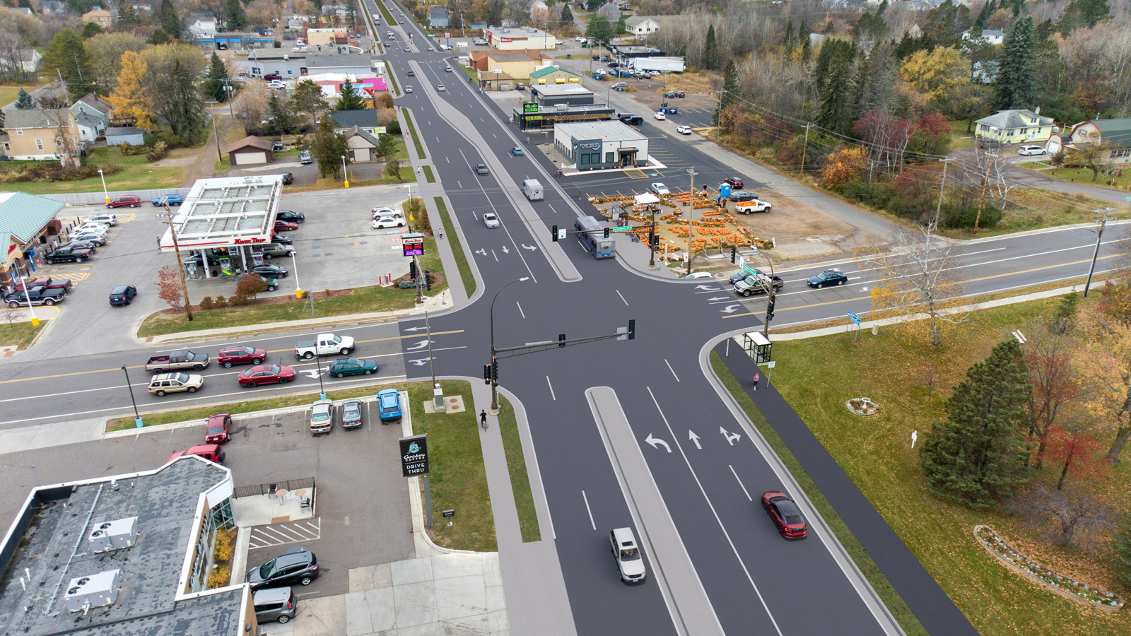Proposed roadway