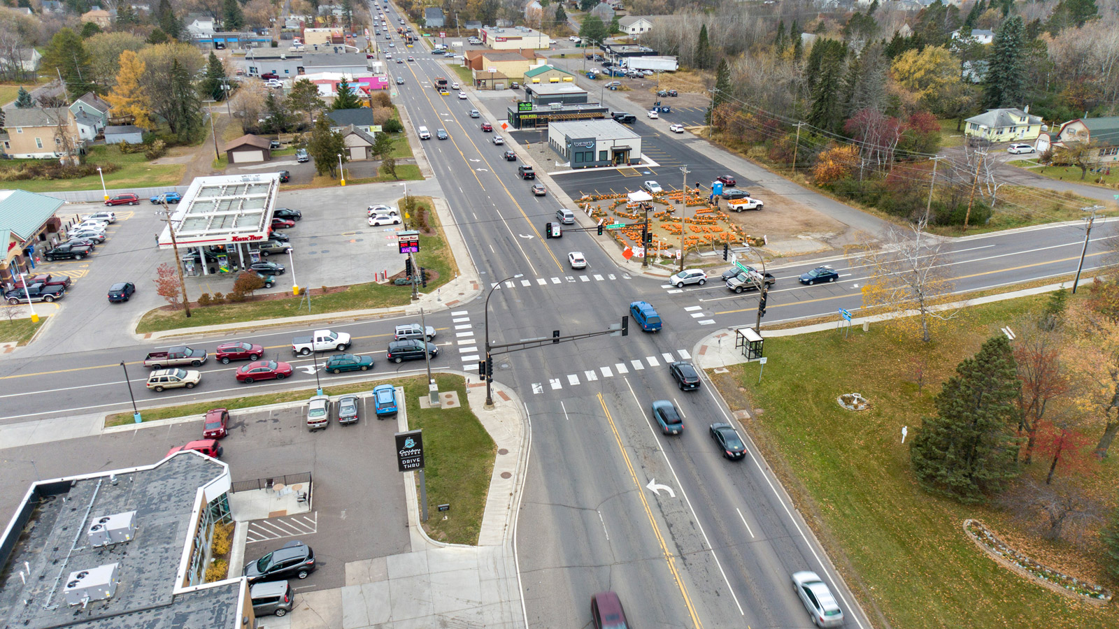 Existing roadway